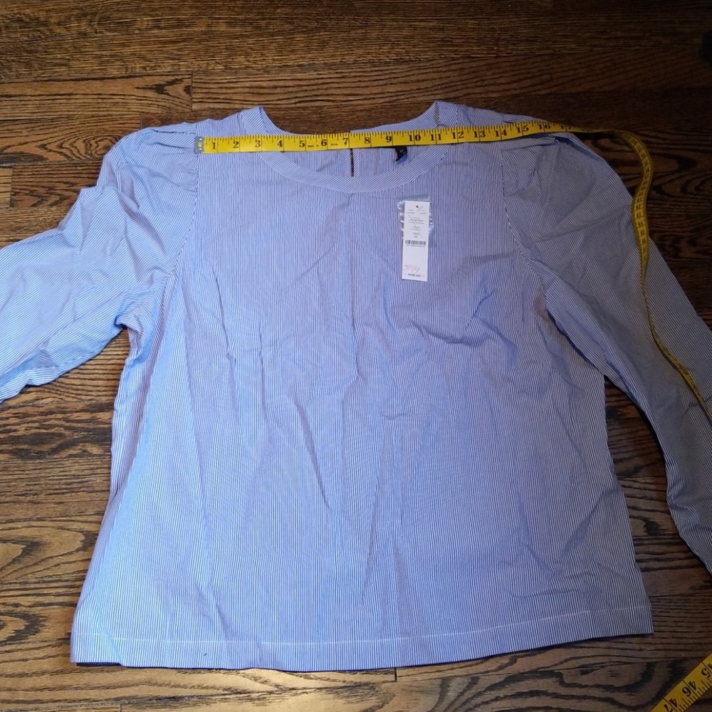 BNWT WHBM Long Sleeved Blouse